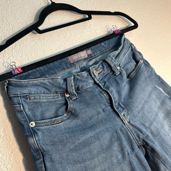 Just USA 🇺🇸 Women's Skinny Blue Jeans - Picture 2 of 5